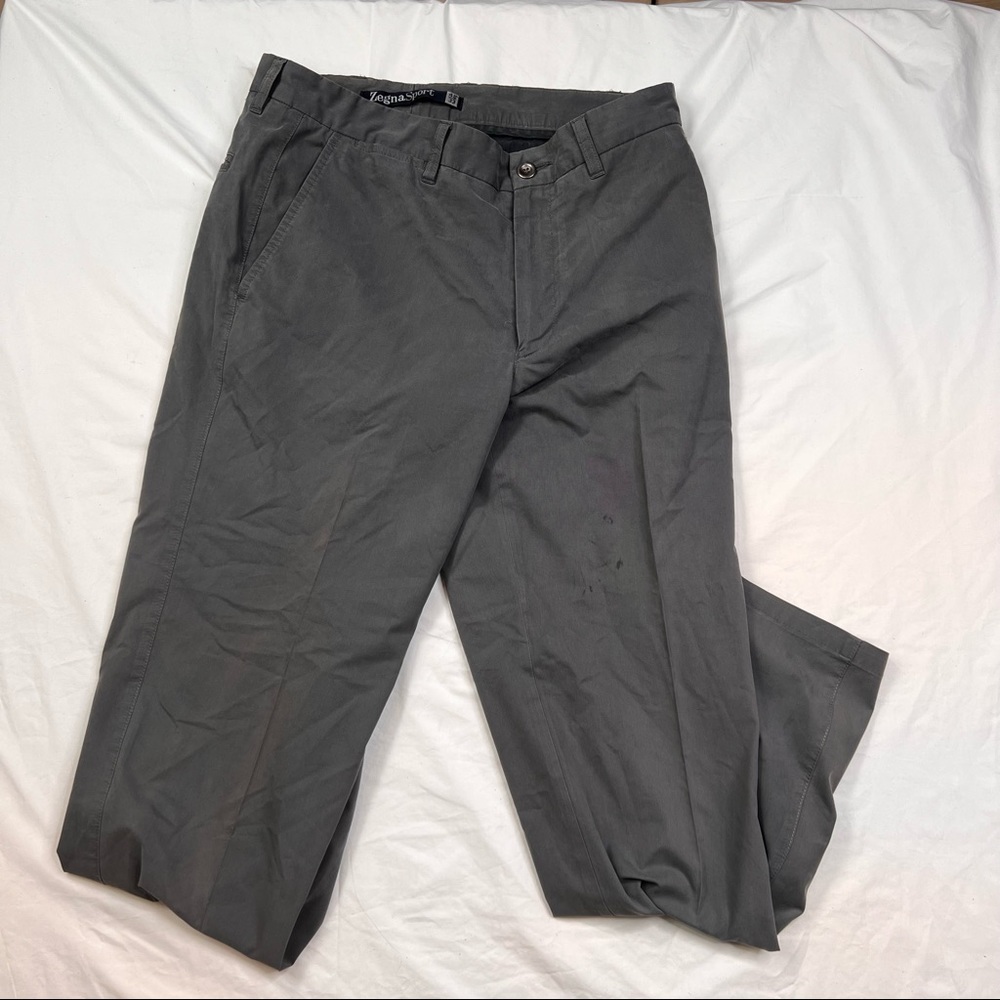Zegna Z Sport pants light Gray Color Size  48|33 Cotton L040822